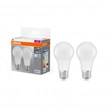 2er-Pack Osram LED E27 Leuchtmittel mattiert neutralweisses Licht 8,5W wie 60 Watt